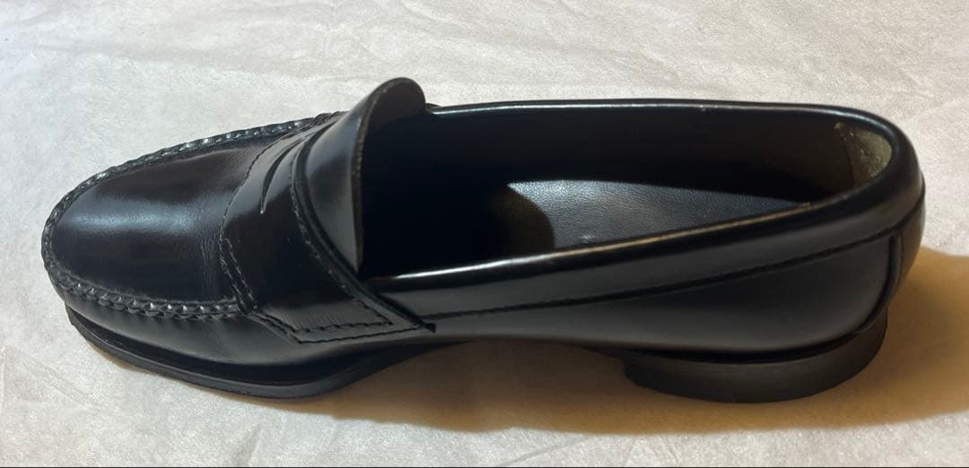 【美品】G.H.Bass ローファー 本革 ブラック 61/2D