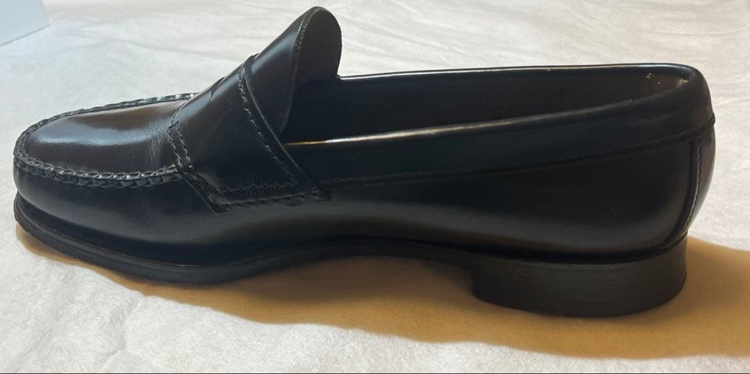 【美品】G.H.Bass ローファー 本革 ブラック 61/2D