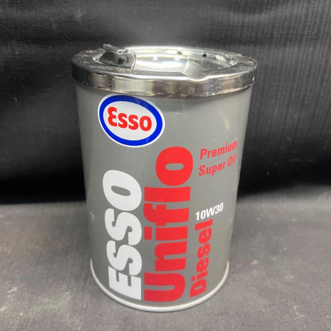 〇Ka右1024 ESSO エッソ オイル缶型 灰皿 アッシュトレイ - メルカリ