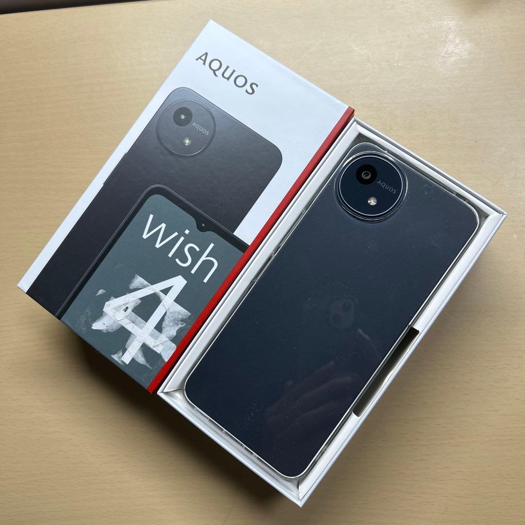 AQUOS wish4 64GB SIMフリー A403SH 割れなし - メルカリ