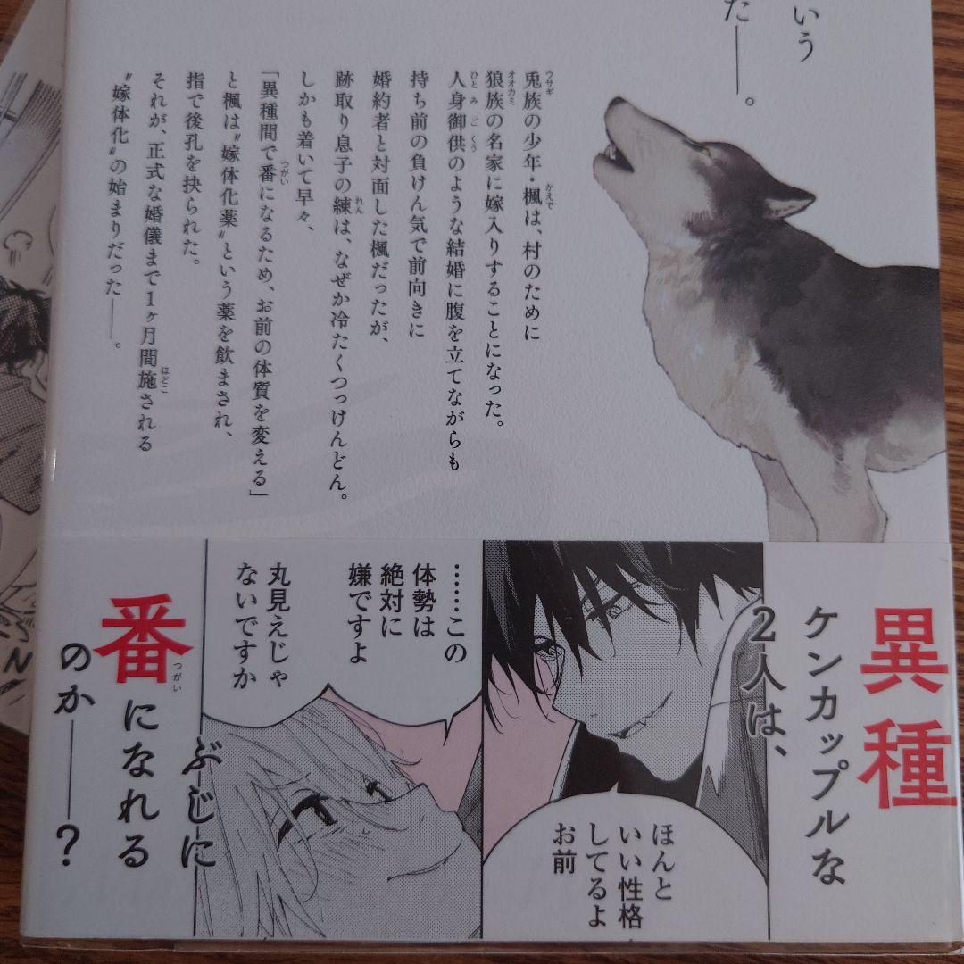 直筆サイン本有！3店舗＋α特典!!3冊☆狼への嫁入り 異種婚姻譚/犬居葉