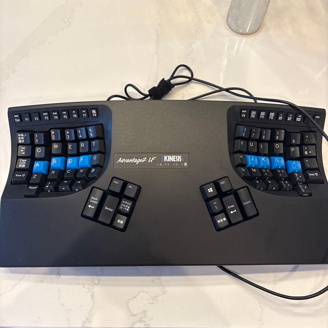 KINESIS Advantage2 LFQ JP キーボード本体 エルゴノミクスデザインの