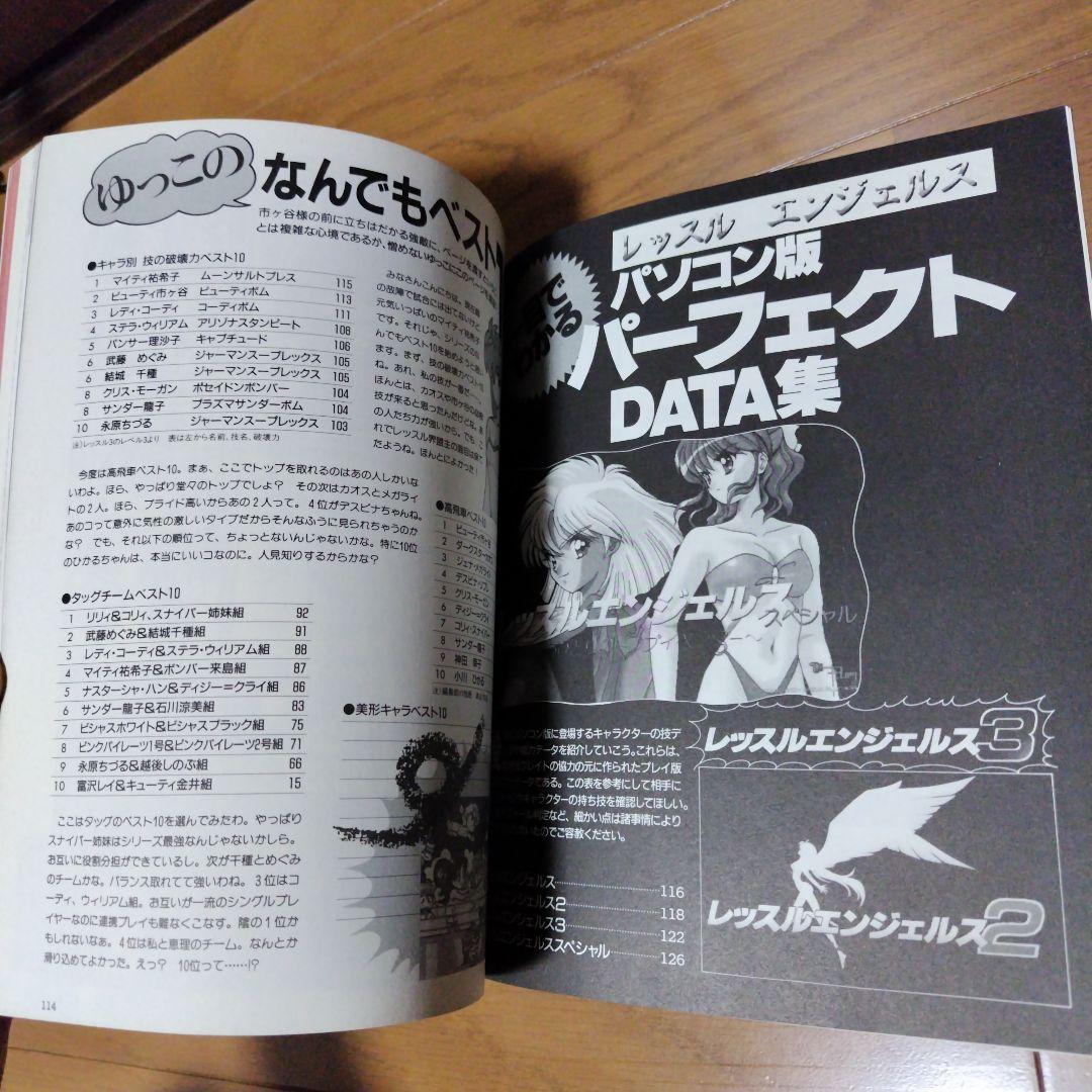 希少本 愛蔵版レッスルエンジェルスの世界