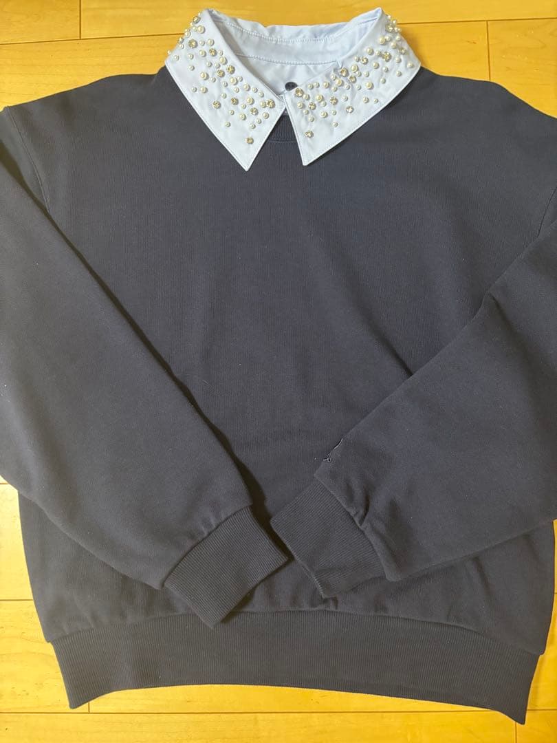 USAGI ONLINE/ZOZO TOWN限定ビジュー衿スウェットSNIDEL - メルカリ