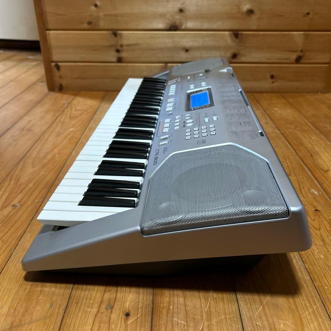 即プレイ可能 CASIO CTK-800 カシオ 多機能 電子ピアノ キーボード
