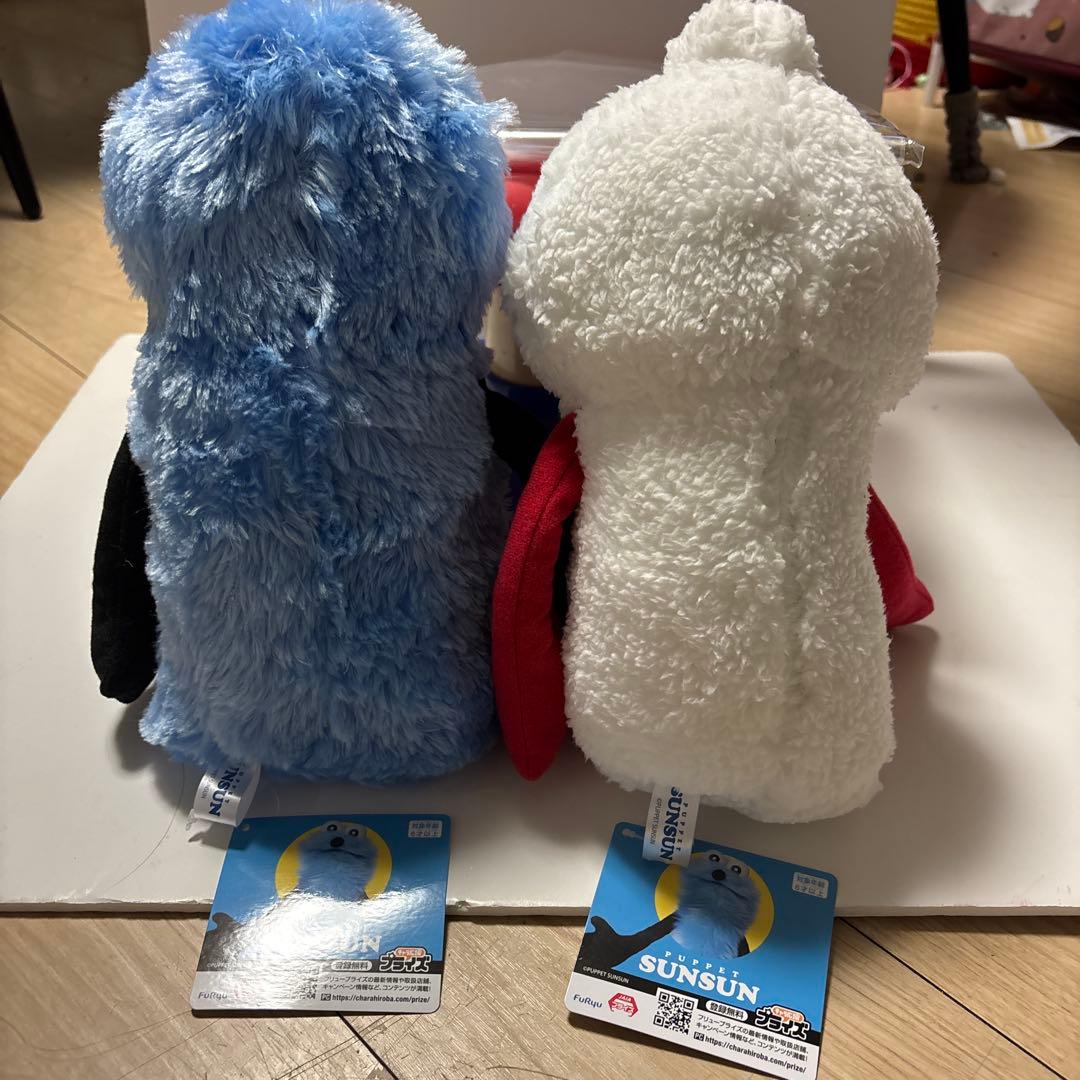 パペットスンスン おすわり BIG ぬいぐるみ スンスン ノンノン①