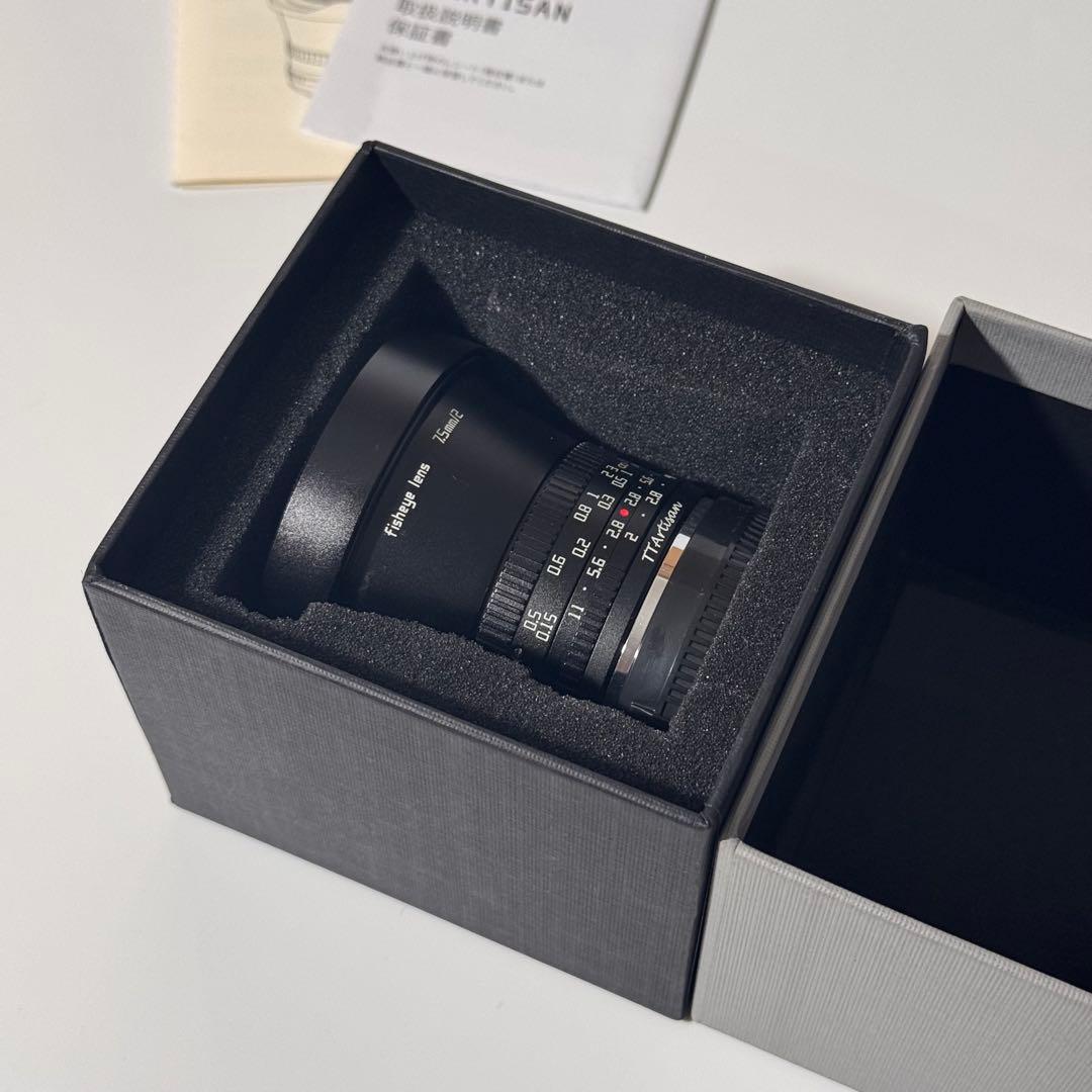 【新品同様】ソニーEマウント魚眼/銘匠光学 TTArtisan 7.5mm f2