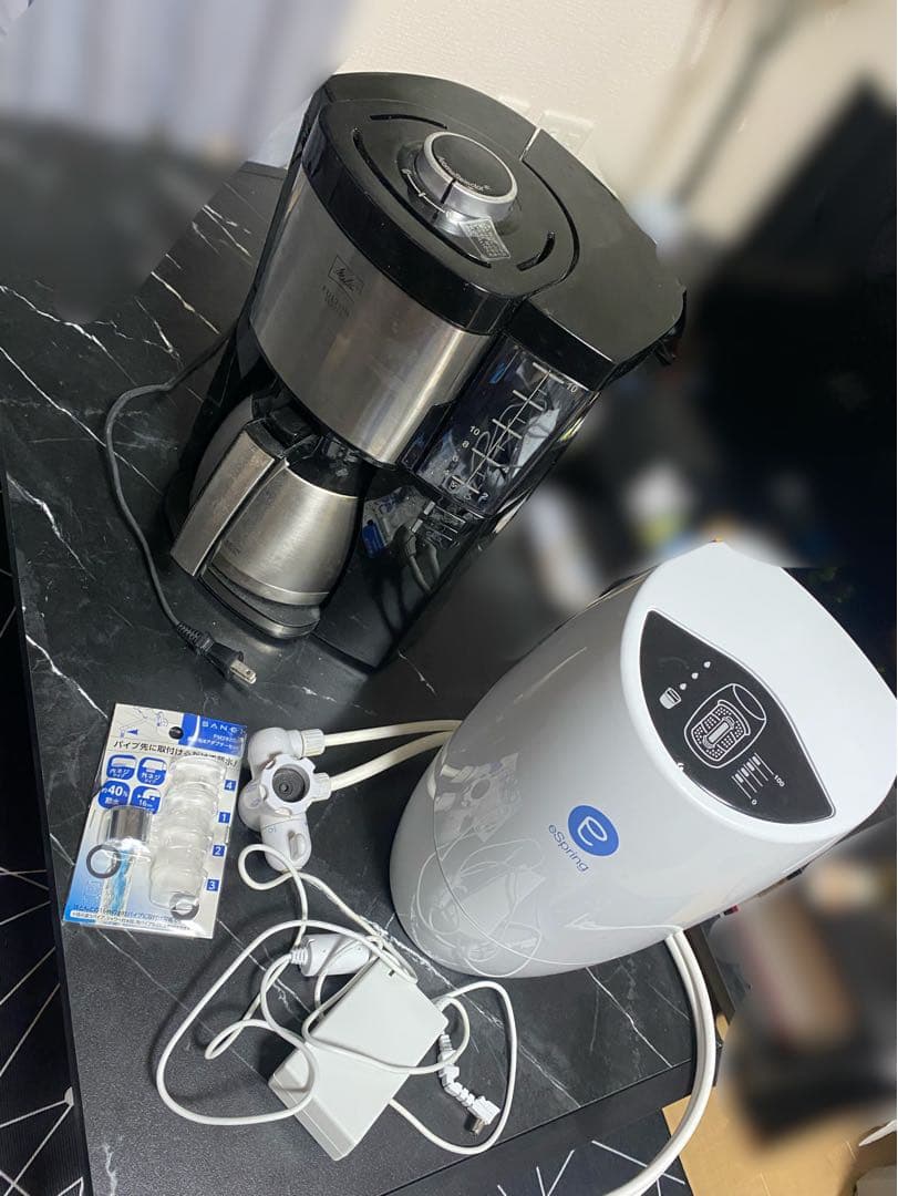 Amway e-spring浄水器 付属品一部あり Amway コーヒーメーカー 浄水器II（ビルトイン型 5年保証付き）) ：Amway(日本アムウェイ