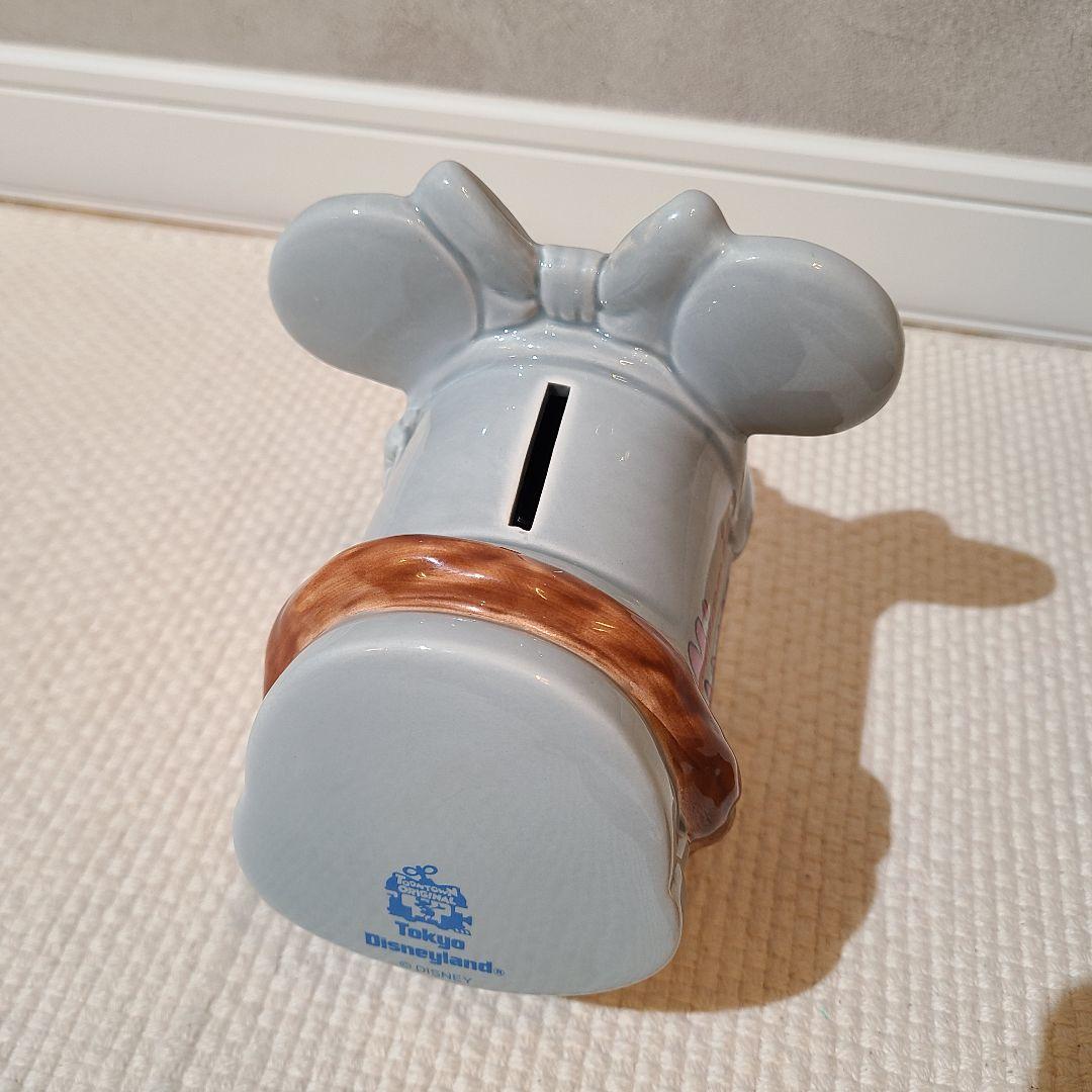 ディズニーランド トゥーンタウン ミニーの家 ポスト型 貯金箱 ミニー
