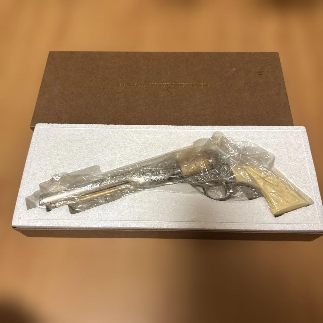 【装飾銃】【モデルガン】フランクリンミントカスター将軍のレボルバー フランクリンミント] コルト M1861 Navy カスター将軍のリボルバー