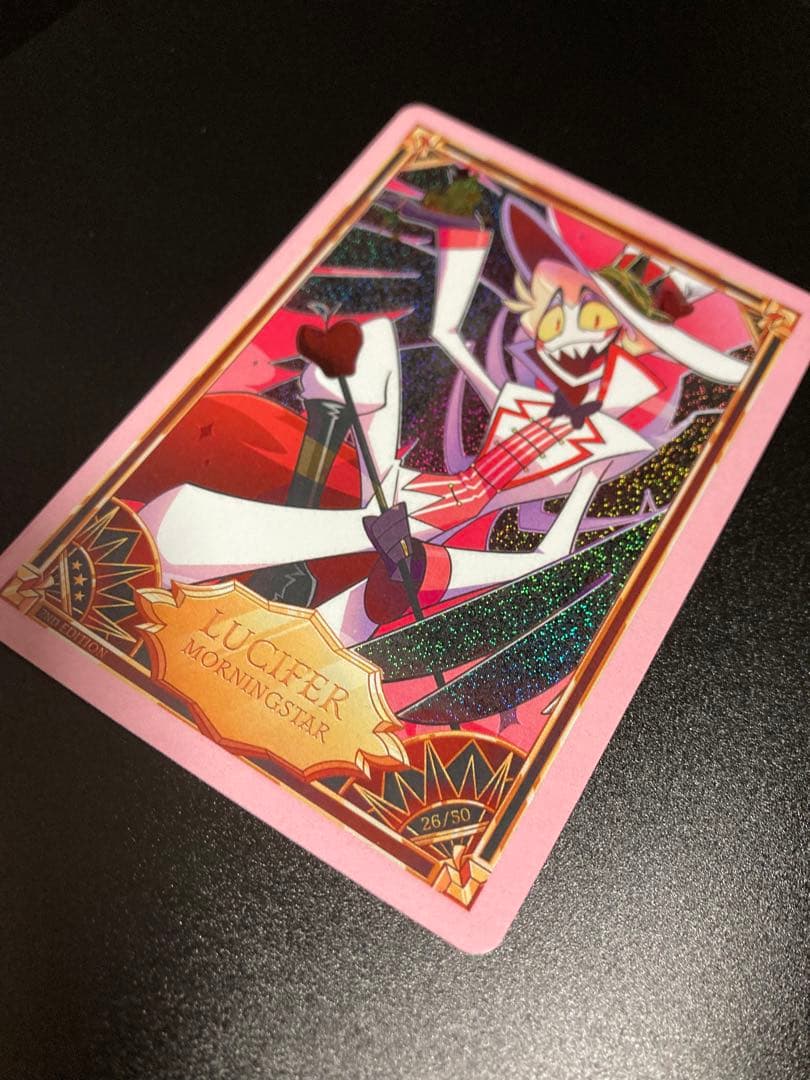 ハズビンホテル トレカード ルシファー foil Lucifer rare - メルカリ