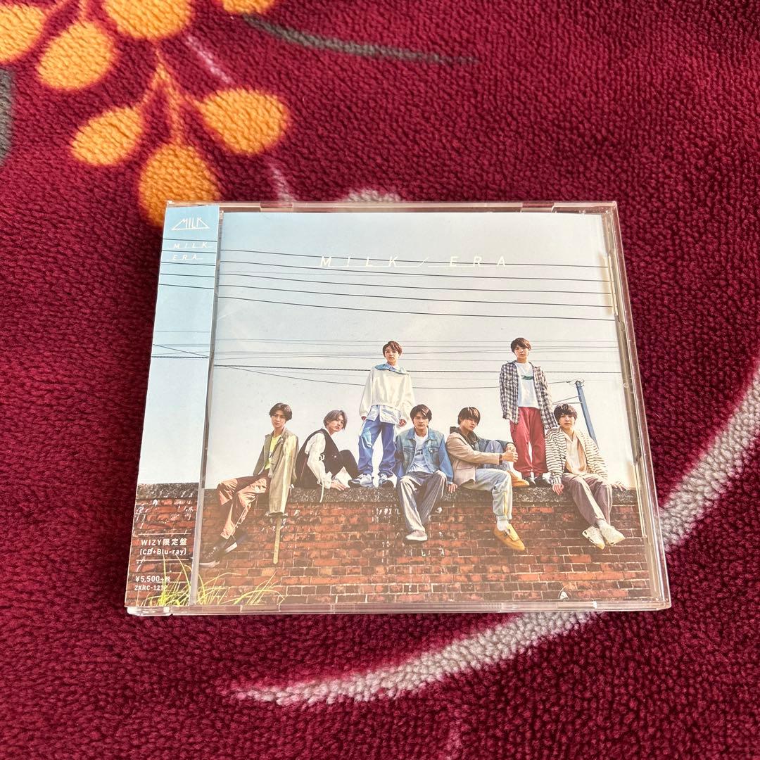 M!LK ERA WIZY限定盤　ミルク　CD Amazon.co.jp: M!LK ERA WIZY盤 CD ブルーレイ 宮世琉弥 トレカ : おもちゃ