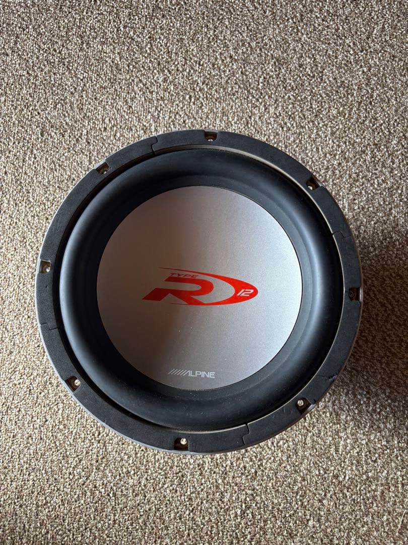 アルパイン サブウーハー ウーファー SWR-1241D type r12 - メルカリ