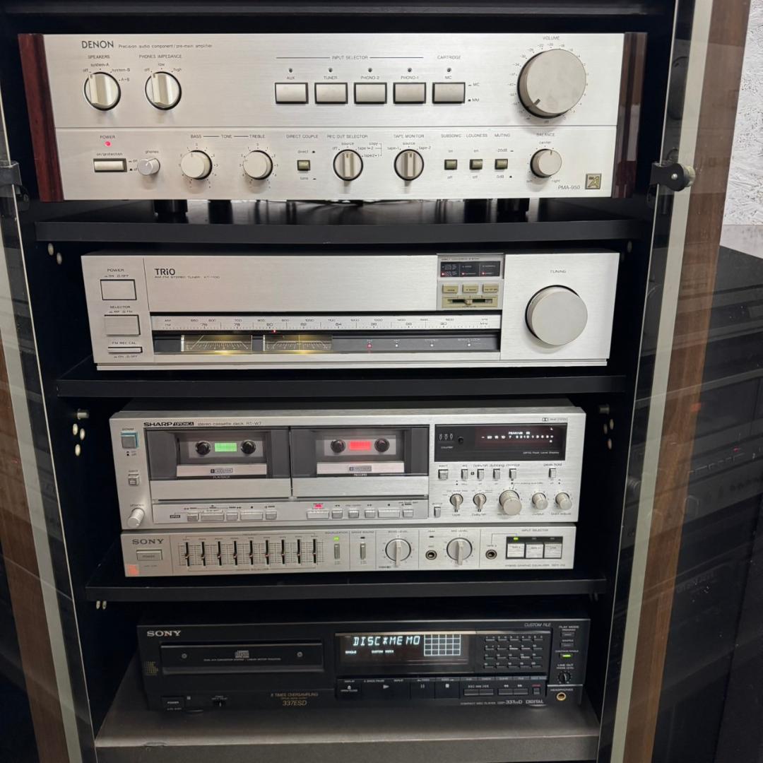 激レア】 DENON アンプセット 昭和レトロ アンティーク Y0482