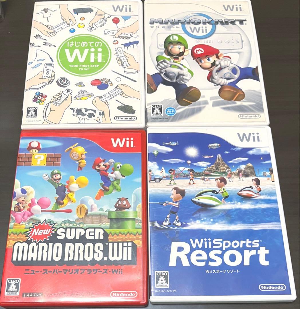 匿名配送】wii人気ソフト4つセット 1054 - メルカリ