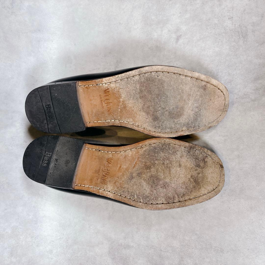 G.H.BASS ローファー LOGAN 9D 27cm 黒