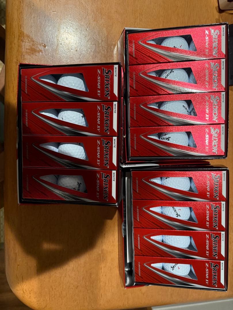 NK 新品未使用スリクソンSRIXONZ-STAR XV ホワイト6ダース 楽天市場】スリクソン Z-STAR XV ゼットスター エックスブイ 17年 2017