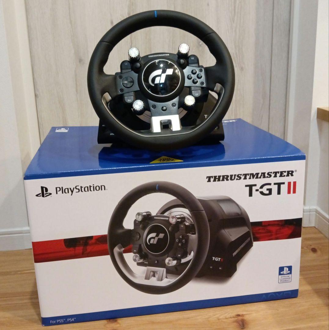 1度使用のみ☆スラストマスター THRUSTMASTER T-GT2 ハンコン - メルカリ