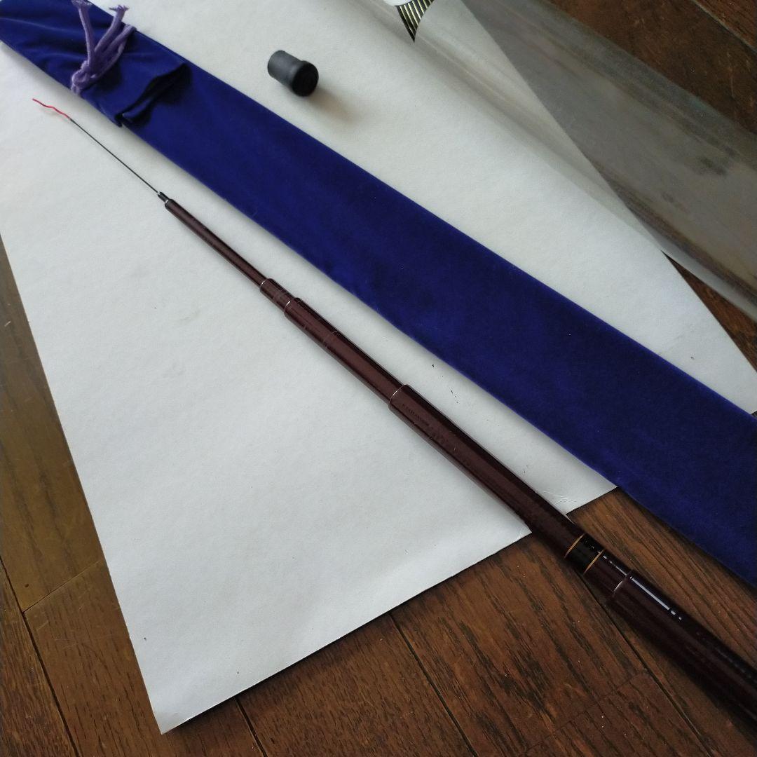 アポロ 銀嶺 へら 中硬 カーボン95%、オールドロッド - メルカリ