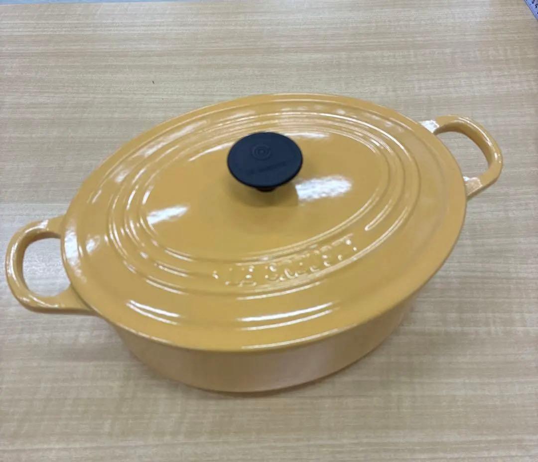 y*i様 ルクルーゼ　ココットオーバル　25cm イエロー　両手鍋　鍋 楽天市場】ル・クルーゼ 公式 ｜ シグニチャー ココット・オーバル
