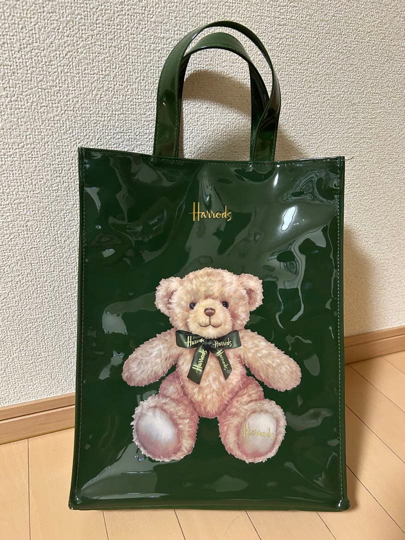Harrods ハロッズ ジェイコブベア トートバッグ Mサイズ クマ - メルカリ