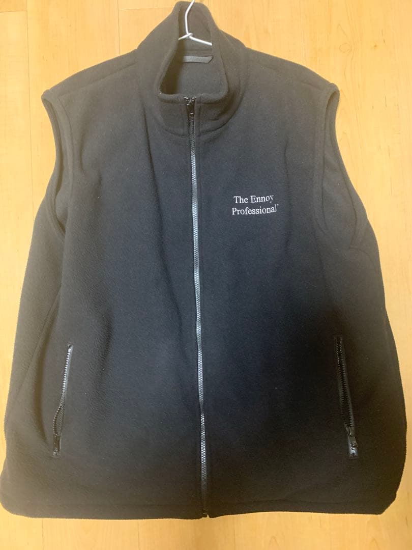 ENNOY PROFESSIONAL FLEECE VEST 黒 Lサイズ - メルカリ