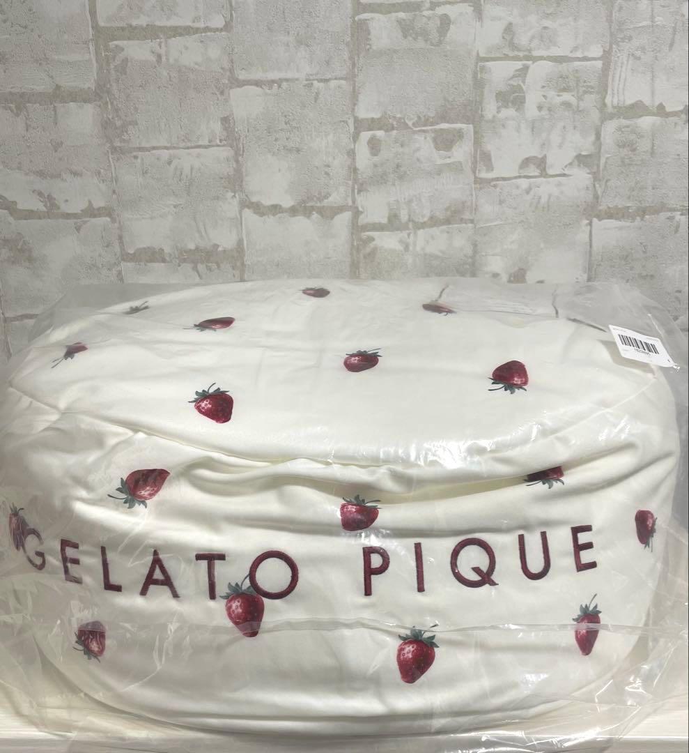 新品未使用】 gelato piqur／ジェラートピケ 限定 ビーズクッション