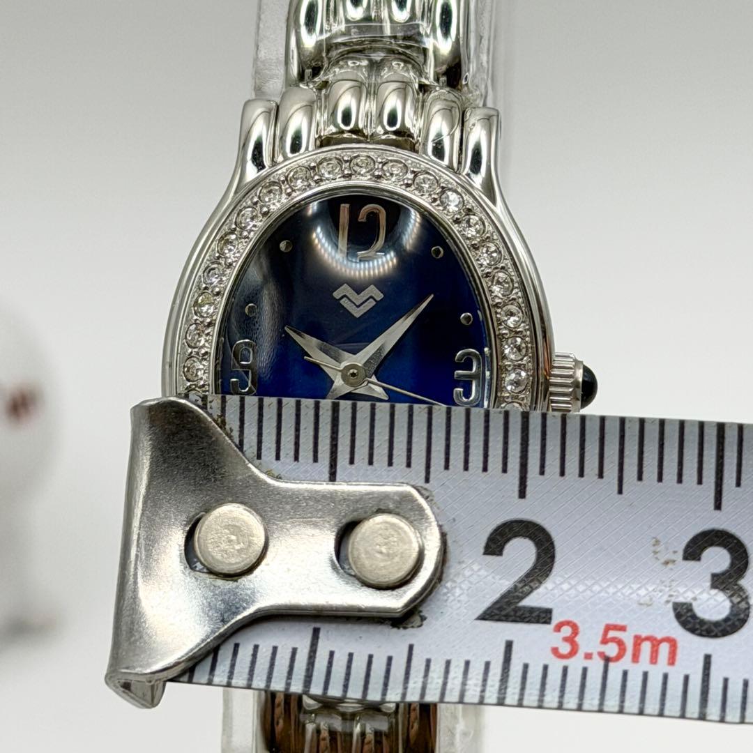 MARIO VALENTINO マリオバレンチノ 青文字盤 腕時計 レディース - メルカリ