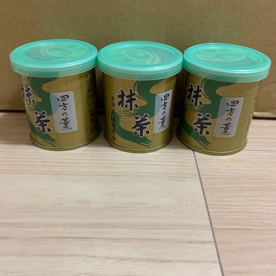 山政小山園抹茶 四方の薫30g 3個セット 楽天市場】山政小山園 抹茶 MATCHA powdered green tea四方の薫(よもの