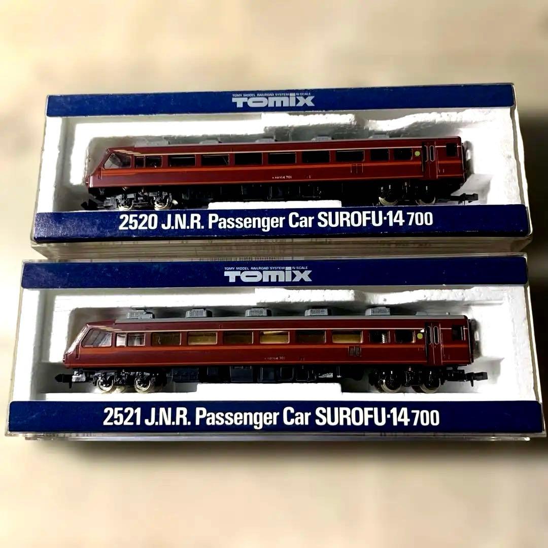TOMIX SUROFU-14 700 パッセンジャーカー 2両セット TOMIX SUROFU-14 700 パッセンジャーカー 2両セット TOMIX SUROFU-14