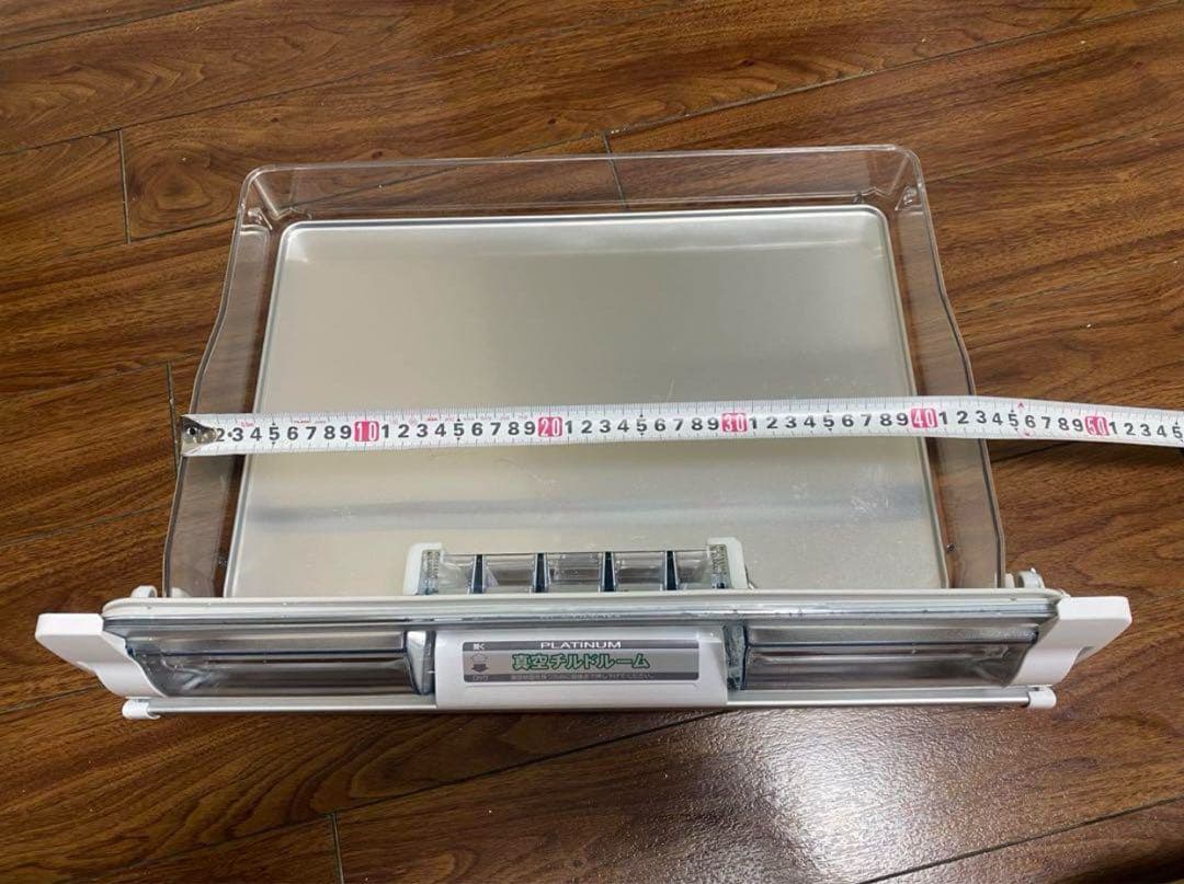 HITACHI/日立 冷蔵庫真空室チルドトビラ　セット　48.7x28cm