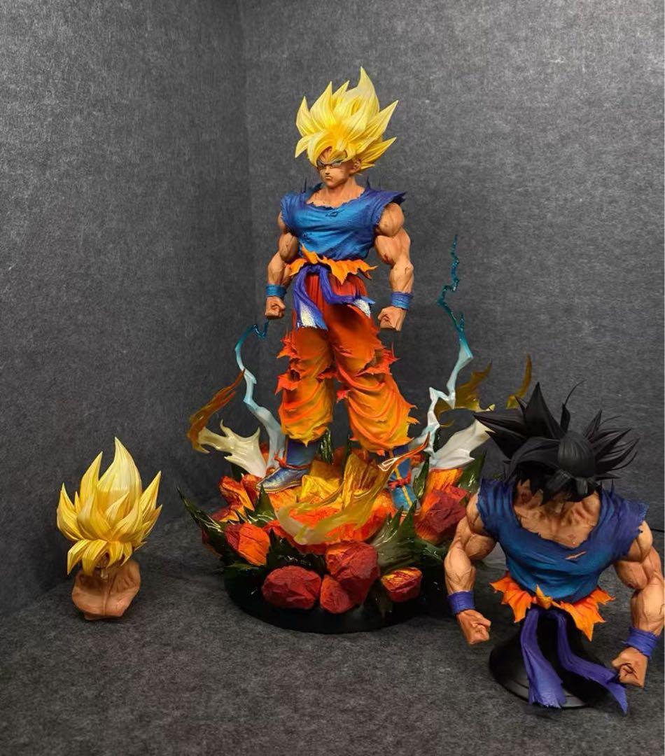 ドラゴンボール 孫悟空 ガレキ ガレージキット スタチューX③⑦③ Amazon.co.jp: temple studio ガレージキット 界王拳 孫悟空 : おもちゃ