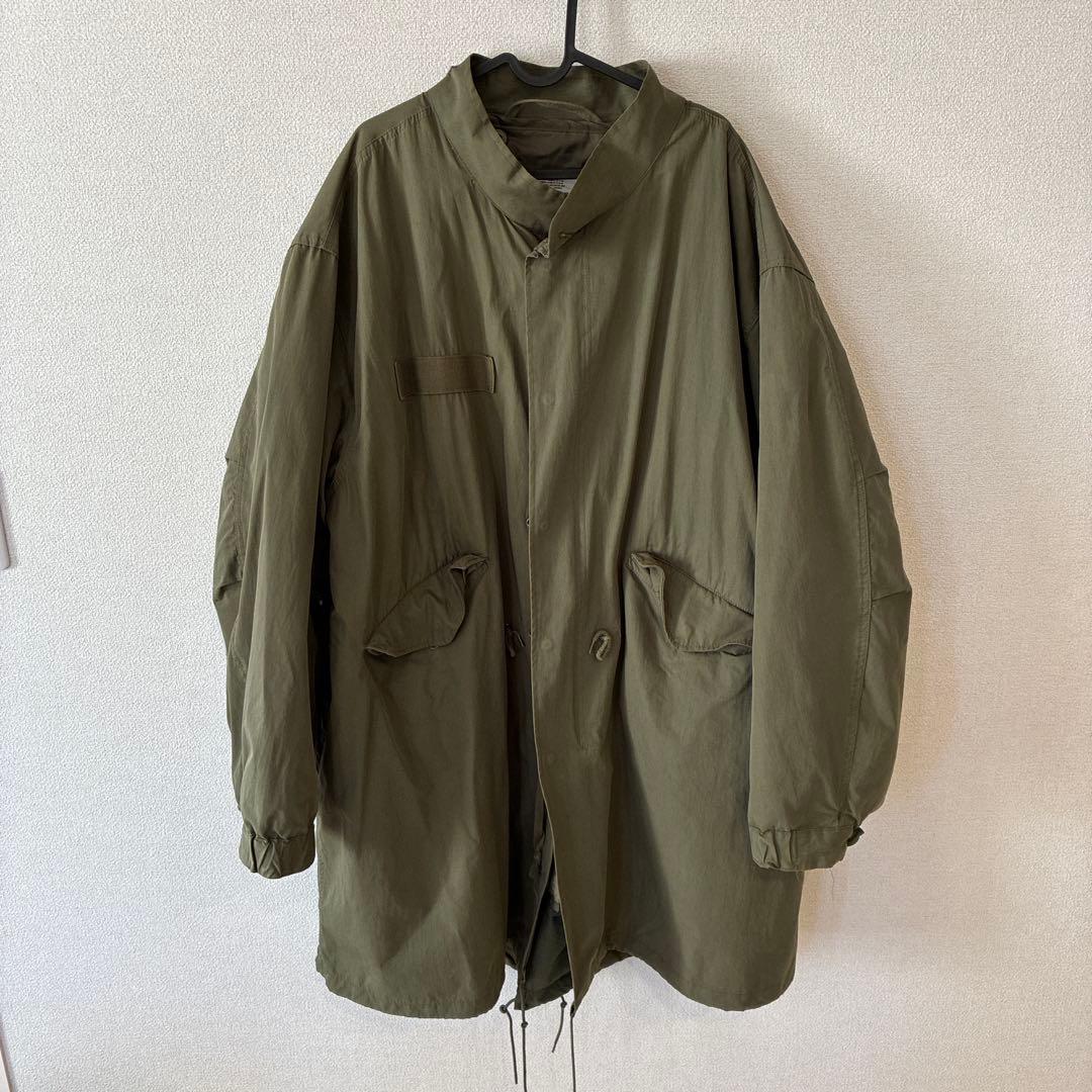 M65 フィッシュテールモッズコート(インナーのみ実物) MILITARY（ミリタリー） 実物 USED 米軍 M-65 モッズコート用ライナー