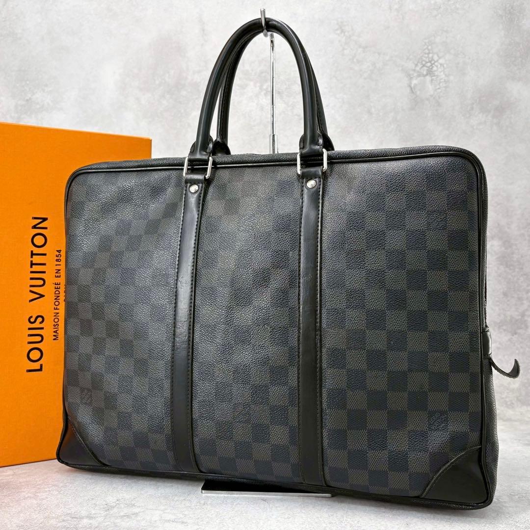良品】ルイヴィトン ポルトドキュマンヴォワヤージュ ビジネスバッグ