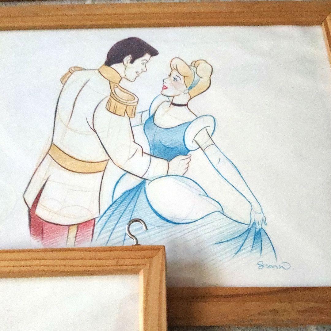 ディズニー キャラクター イラスト5枚 フロリダディズニーランドの通販