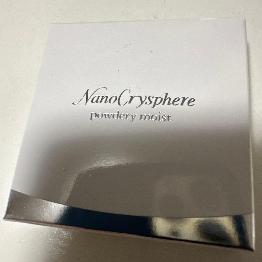 新品プレストパウダー3個セットNanoCryspherepowderymoist