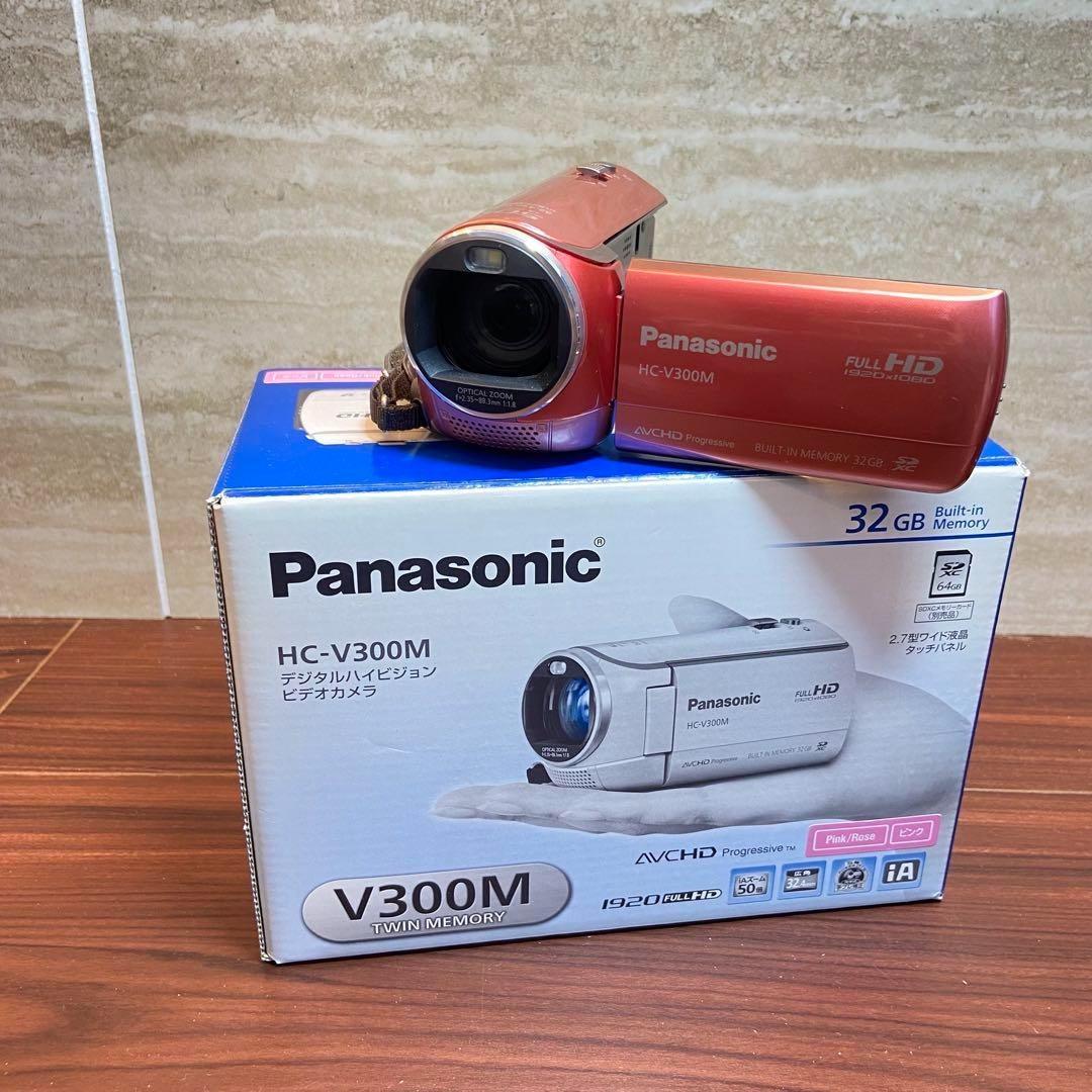 Panasonic HC-V300M ビデオカメラ ほぼ新品 3837 - ビデオカメラ人気