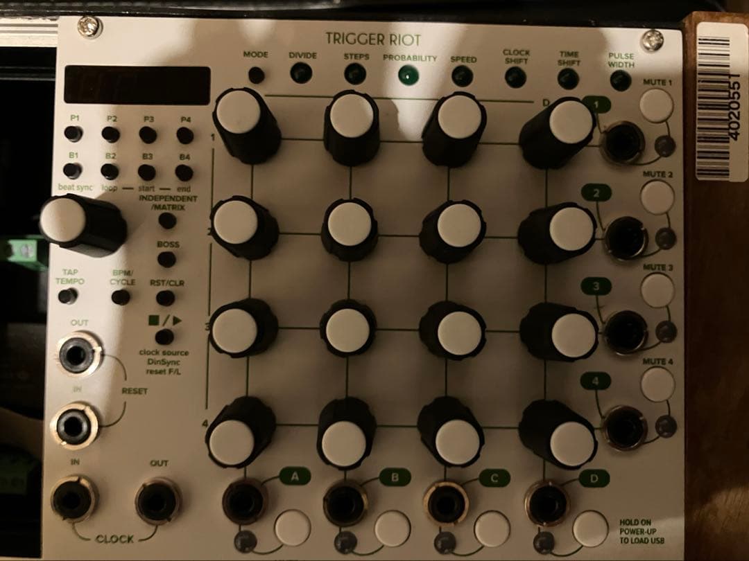 Tiptop Audio Trigger Riot モジュラーシンセサイザー Trigger Riot - Tiptop Audio