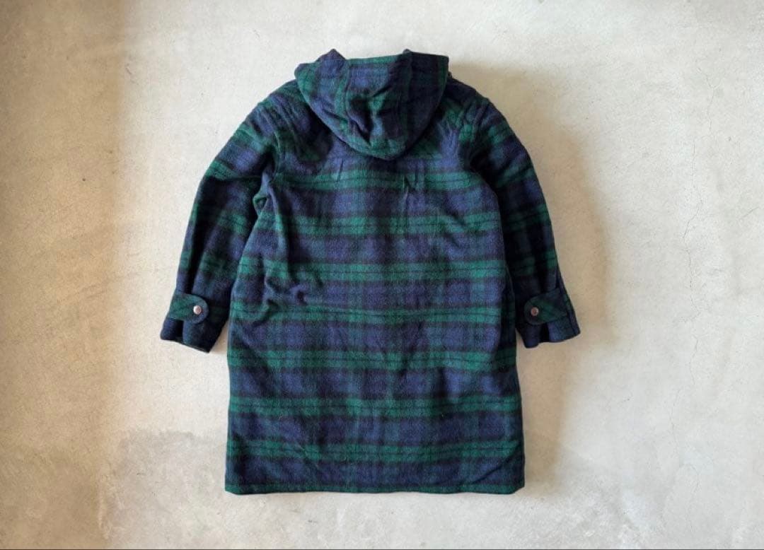 80s L.L.Bean ダッフルコート ブラックウォッチ USA製