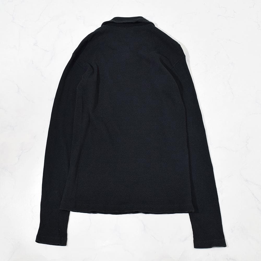 90s agnes b. homme 仏製 ハーフジップ ドライバーズ ニット - メルカリ