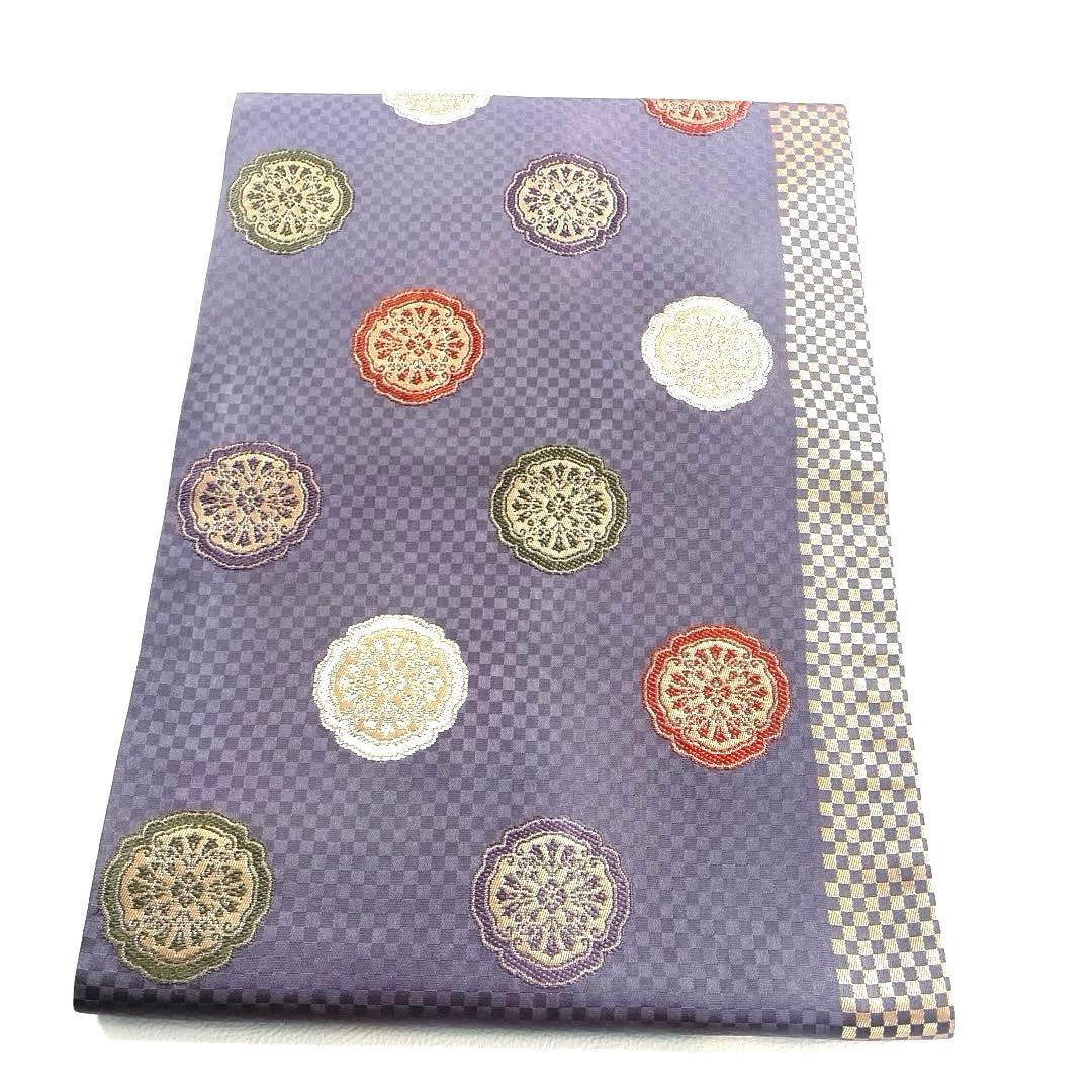 専用帯4837 ●高級 正絹 名古屋仕立て 名古屋帯 名古屋帯 正絹 仕立て済 仕立て上がり フォーマル カジュアル