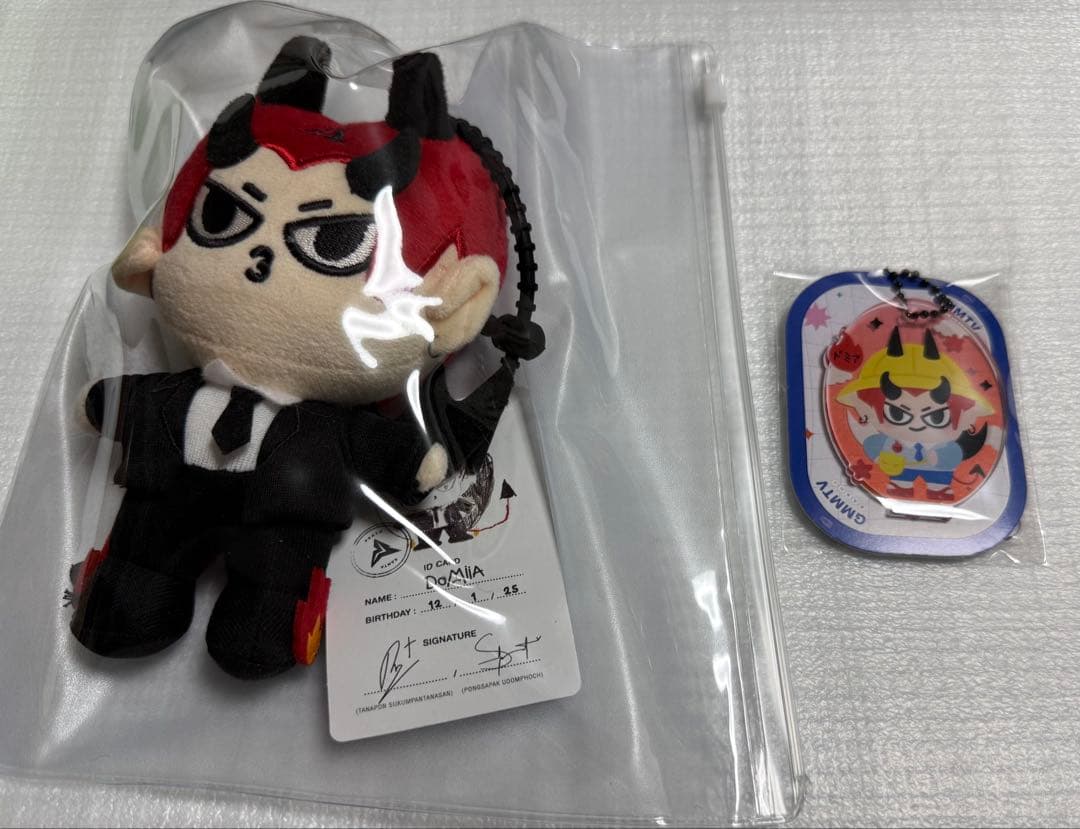 DOMIIA ドールキーチェーン　アクリルキーチェーン GMMTV / DOMIIA ROCKSTAR ドールキーチェーン - タイBL・タイGLドラマ