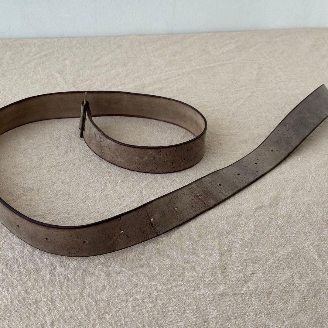 ARTS&SCIENCE レザーベルト クーズーレザー 本革