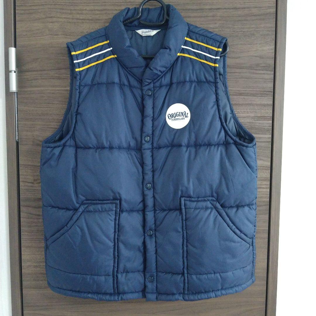 ORIGINAL TENDERLOIN ネイビー ベスト 中古・古着通販】TENDERLOIN (テンダーロイン) 中綿ベスト ネイビー