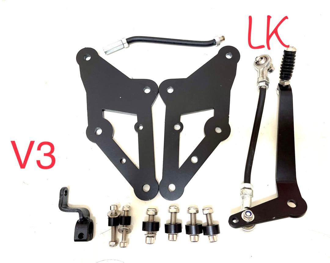 日本語の取り付け図面付き]＊ レブル250 フォワードコントロールV3