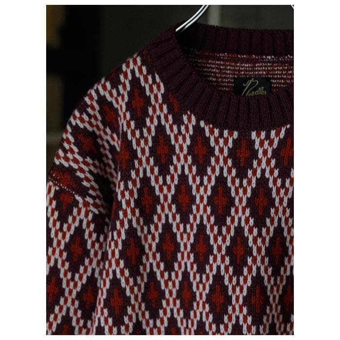 新品 NEEDLES 25AW Sweater Shetland ニット M - トップスオンライン