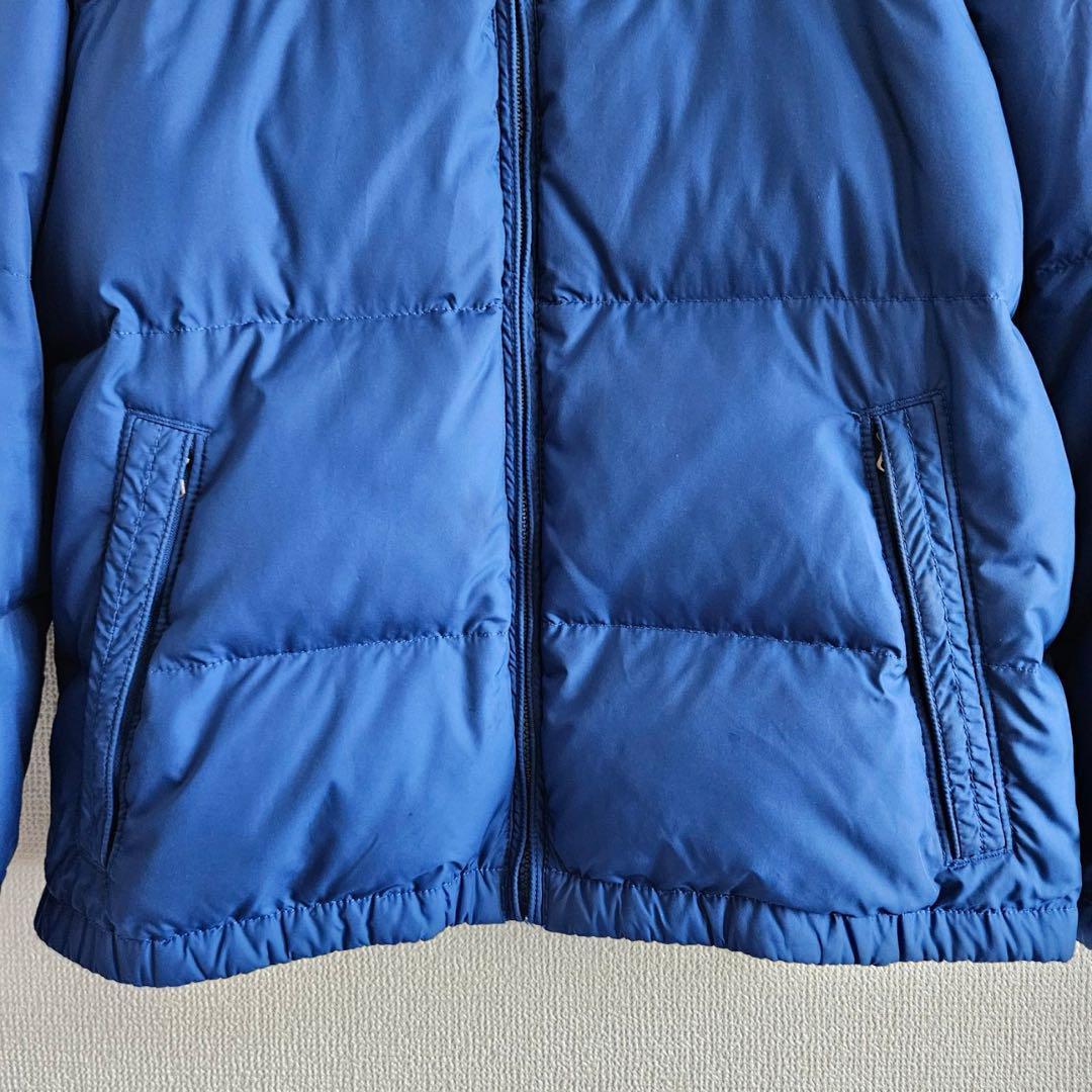 ポロラルフローレン ダウンジャケット ビッグポニー刺繍 青ブルー