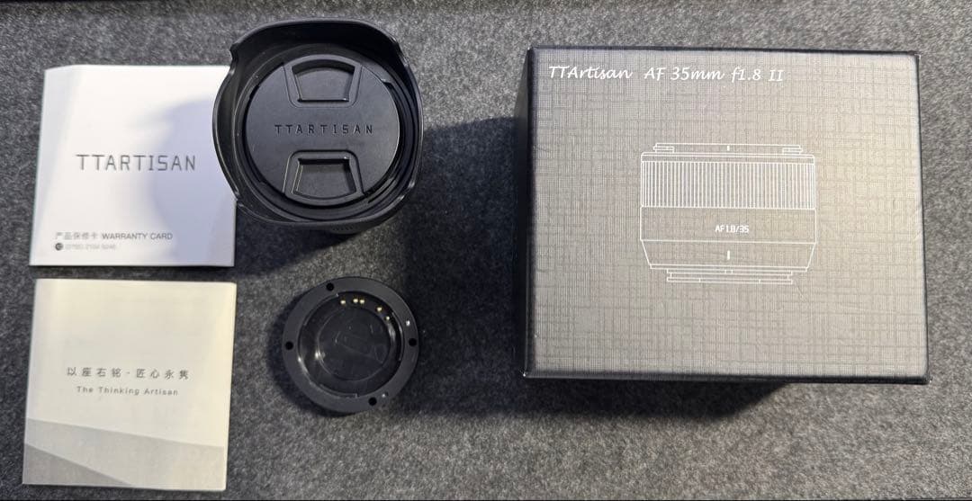銘匠光学 TTArtisan AF 35mm f/1.8 II Xマウント TTArtisan AF 35mm f/1.8 II 富士フィルムXマウント 単焦点レンズ 国内
