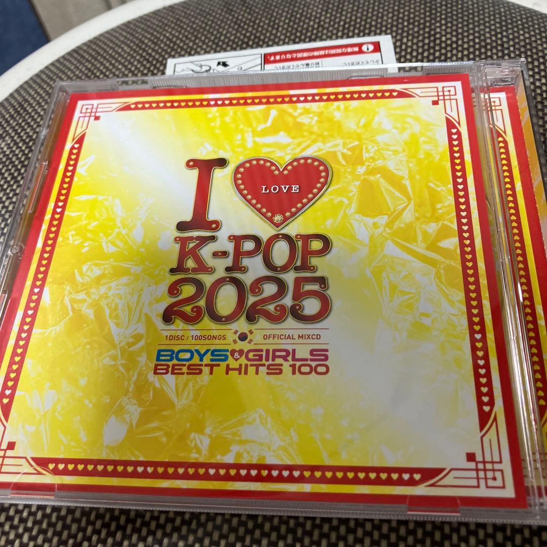 I LOVE K-POP 2025 CD おまけ付き - メルカリ