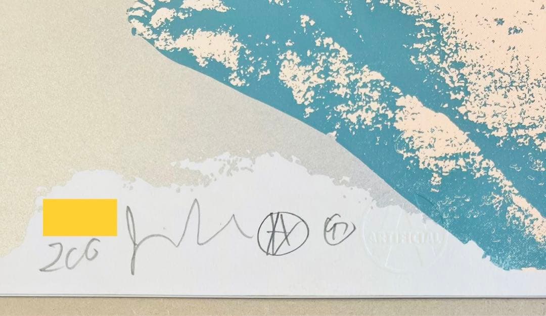 JAMIE REID ジェイミーリード シルクスクリーン kaws アンカバ - メルカリ